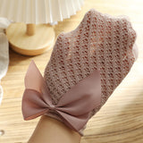 Sosete lungi pentru fetite, Bella - Rose Pink, diverse marimi, bumbac + elastan