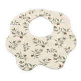 Baveta din bumbac organic pentru bebelusi – Olives, 0 luni+