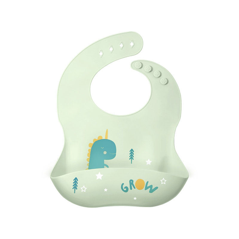 Baveta din silicon Zoo, diverse culori, 6 luni+