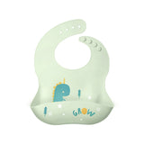 Baveta din silicon Zoo, diverse culori, 6 luni+