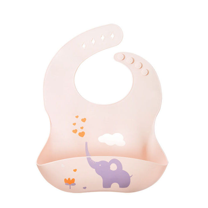 Baveta din silicon Zoo, diverse culori, 6 luni+