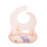 Baveta din silicon Zoo, diverse culori, 6 luni+