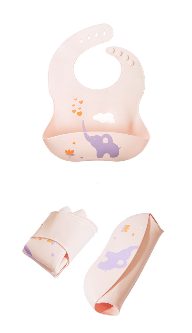 Baveta din silicon Zoo, diverse culori, 6 luni+