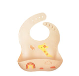 Baveta din silicon Zoo, diverse culori, 6 luni+