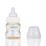 Biberon Mamajoo Gold, tetina Anti-colic, 150 ml/S, 0 luni+, PES + silicon