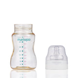 Biberon Mamajoo Gold, tetina Anti-colic, 250 ml/M, 6 luni+, PES + silicon