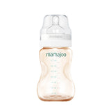 Biberon Mamajoo Gold, tetina Anti-colic, 250 ml/M, 6 luni+, PES + silicon