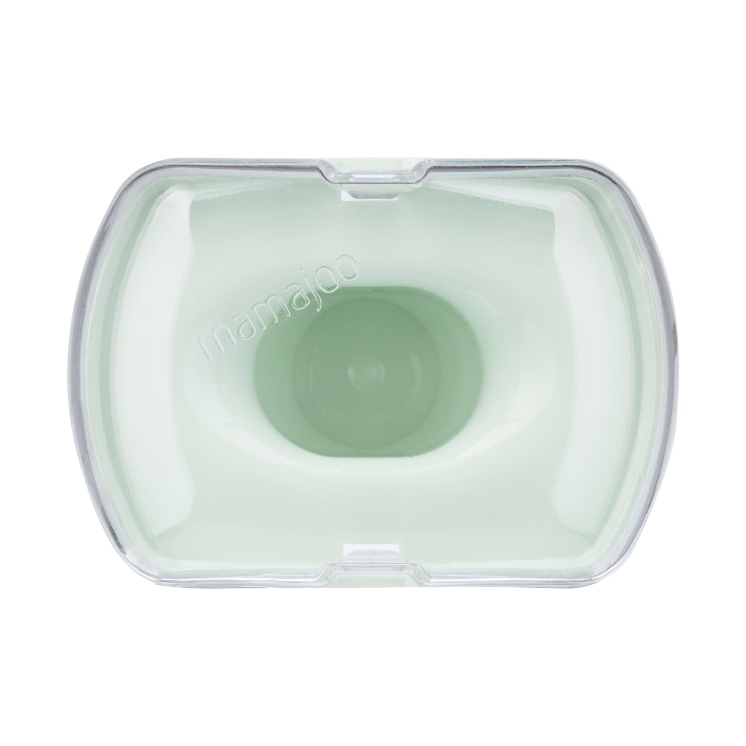 Mini set cadou bebelusi Mamajoo, Verde Pudra, 150 ml/S, 0 luni+, PP + Silicon