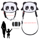 Borseta copii 3 ani+, model panda, 15,5x6x15 cm