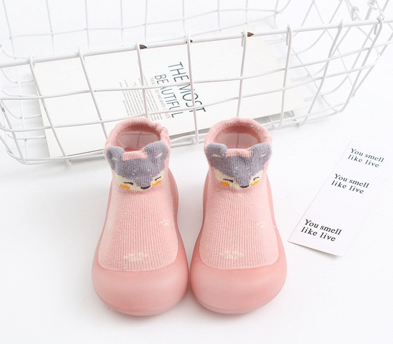 Papucei de interior cu talpă antialunecare - Cozzy Pink, diverse marimi