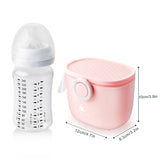 Recipient lapte praf – Pink, material PP, 0 luni +