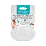 Set 2 extractoare pentru mamelon + cutie sterilizare Mamajoo, Silicon