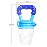 Suzetă fructe model 3 Papa Bebe, 3 luni+, diverse culori, material plastic + silicon, 12x5x6 cm